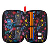 PIÓRNIK POTRÓJNY Z WYPOSAŻENIEM STITCH BLACK ALOHA 679889