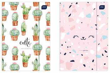 Teczka z gumką a4+ lux uv trends girls