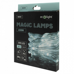 Magiczne lampki 300 led 6500K 30m DC5V 616121