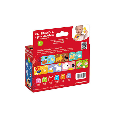 CzuCzu Zwierzątka z gospodarstwa Puzzle do pary 493143