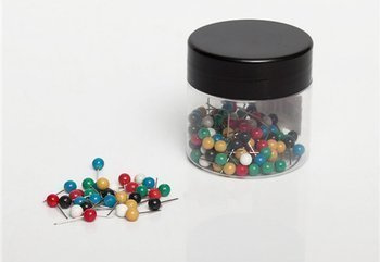 Szpilki tablicowe kolorowe a'150 6*15 tres 232287