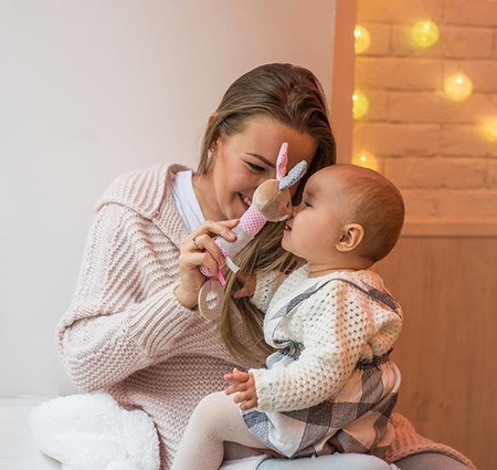 Babyono piszczek bunny julia 408803