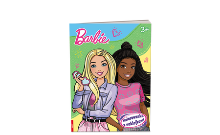 Barbie dreamhouse adventures. Kolorowanka z naklejkami 341282