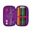 Herlitz Piórnik potrójny 31cz.róż/fiolet 371955