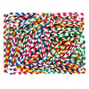 Spinacze okr.zebra 28mm 100szt Tetis 029604