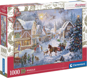 Clementoni Puzzle 1000 Getting Ready for Christmas 815043
