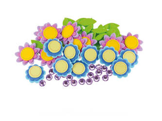 Naklejki z pianki kwiatki 5 681034