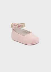 Mayoral Buty zamszowe dla dziewczynki rozm.17 m 62 kolor 62 dusty pink