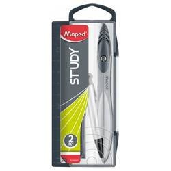 Cyrkiel study 150 + ołówek aut. Pudełko z zaw.maped