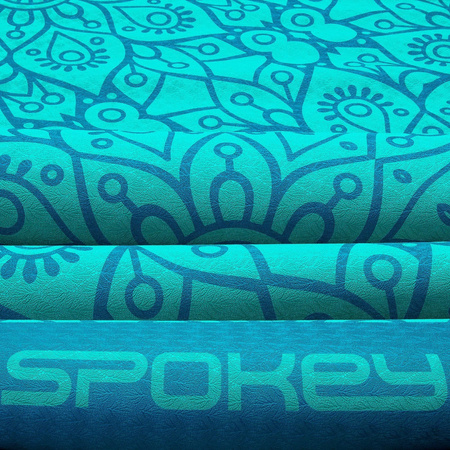 Mata do ćwiczeń i jogi spokey mandala 183x61