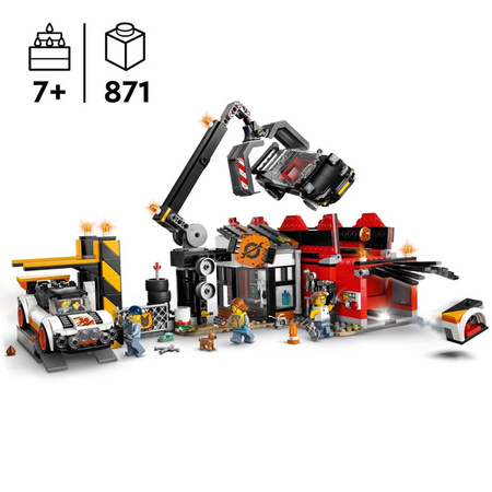 Lego 604725 City Złomowisko z samochodami 815121