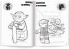 Książeczka LEGO STAR WARS KOLOROWANKA Z NAKLEJKAMI 344474