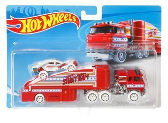 Hot wheels bdw51 ciężarówka + samochód