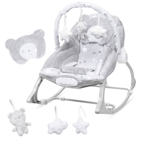 Kidwell Leżaczek bujaczek Pino grey 085910
