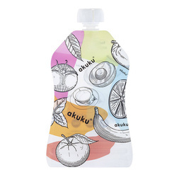 Akuku Saszetki wielorazowe na pokarm (12/96) 000562