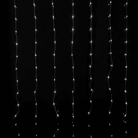 Magiczna kurtyna 200 led 2m x 1m 6500K DC5V 616220