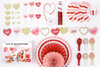 Zestaw dekoracyjny party -sweet love 791169