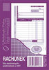 Druk rachunek dla zwolnionych z vat a6 pionowy232-5
