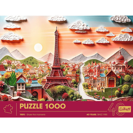 Puzzle Trefl 1000 Jubileusz Paryż 400441 