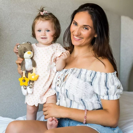 Babyono zabawka edukacyjna zawieszka do wózka Ballerina Carla 413081