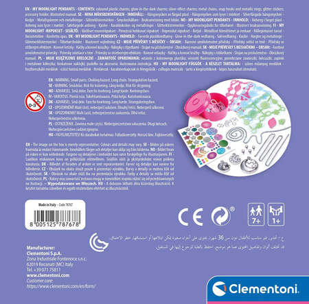 Clementoni Crazy Chic Kolorowe medaliony