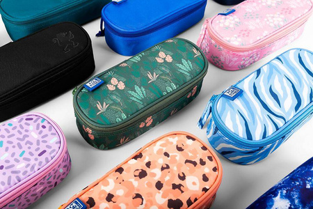 Piórnik z klapką Oxford Kids zielony 238653