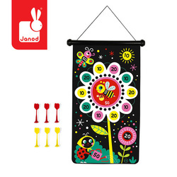Magnetyczna gra w rzutki ogród janod 320751