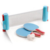 Zestaw do tenisa stołowego Meteor Sunrise Rollnet 2 rakietki + 2 piłeczki 048478