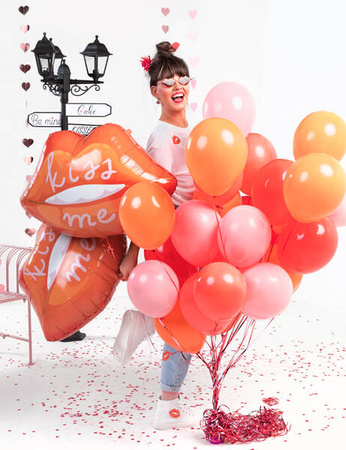 Balon foliowy usta 86,5x65cm mix 011618