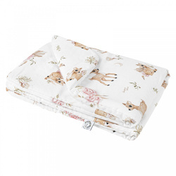 Bambusowa kołderka Sarenki rozmiar 100x135 cm 423860