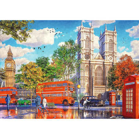 Puzzle Trefl 1000 Premium Plus Tea Time Widok na Londyn 108057