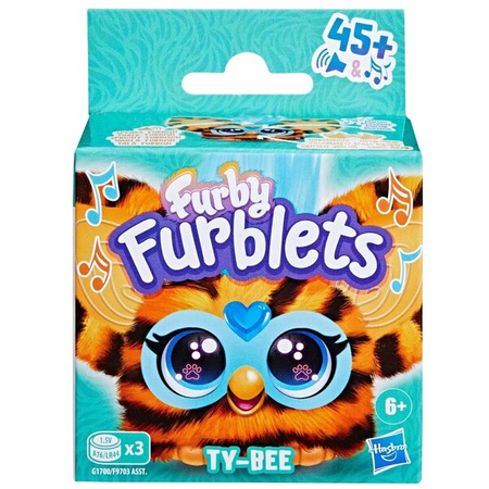 Furby Furblets G1700/F9703 Interaktywna maskotka Ty Bee Tygrysek 304018