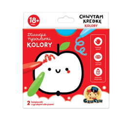 Czuczu: dłuuugie rysowanki - chwytam kredę - kolory 18+ 501003