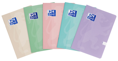 Zeszyt Oxford A5 16k linia LP1K Touch Pastel 418894