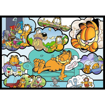 Puzzle Trefl 4x250 Garfield nie lubi poniedziałków 133448