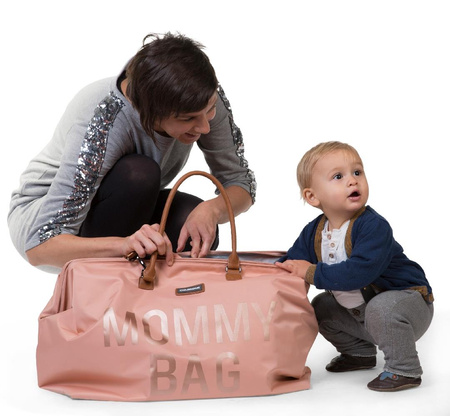 Torba podróżna mommy bag różowa 146696 stokkids