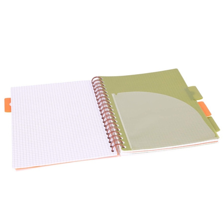 Strigo Pads tropiki małpki A4 kratka beżowy 100k 80g 842437