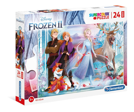 Clementoni puzzle 24 maxi frozen 2 super kolor 