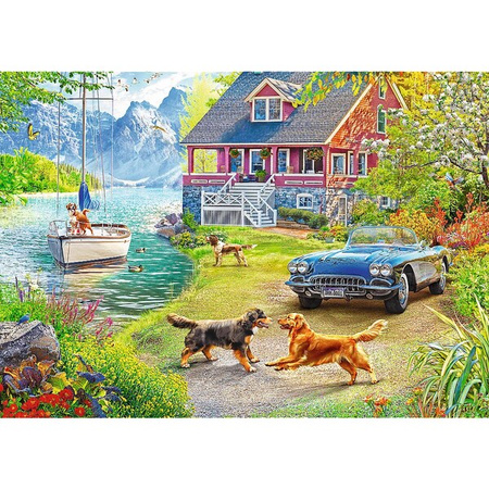 Puzzle Trefl 2x500 Letni relaks 374971