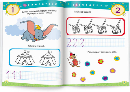 Disney Uczy Classic Zeszyt ćwiczeń Liczby 341497