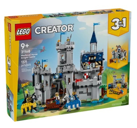 Lego 31168 Creator Średniowieczny zamek rycerzy konnych 822433