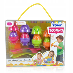 Tomy toomies jajeczka z łyżeczkami 730823