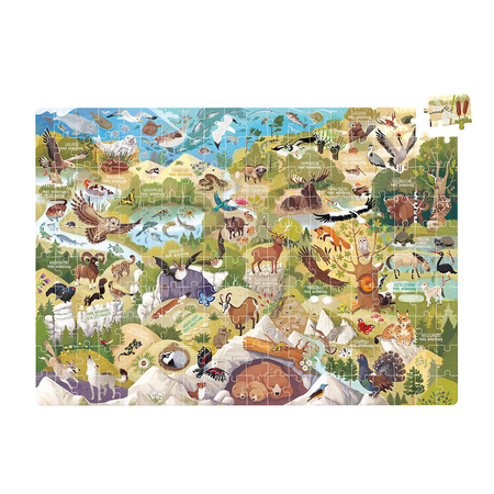 CzuCzu: Dzikie puzzle Parki narodowe 6+ 492498