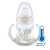 Nuk Butelka FC 150ml z uchwytem i wskaźnikiem temp. Disney Król Lew ustnik silikonowy niekapek 418702