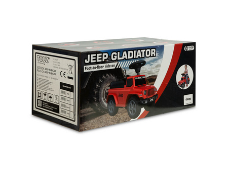 Toyz Jeździk Jeep Rubicon Grey 392875