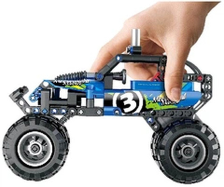 IM MASTER Klocki Terenówka niebieska 193el 040158