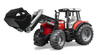 Bruder 02042 traktor massey ferguson 8240 z ładow.czołową 020422