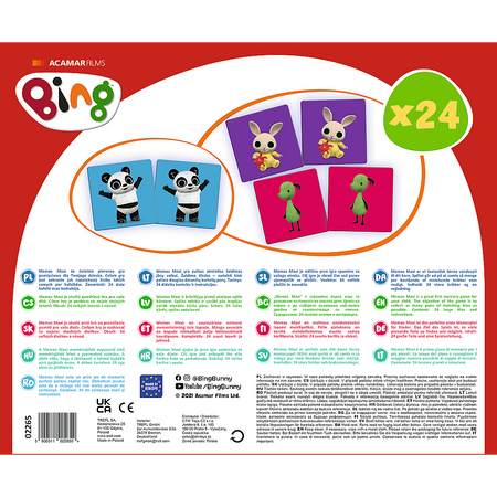 Trefl Gra Memos Maxi Bing 022650