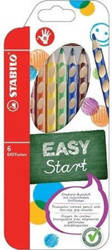 Stabilo Kredki Easy Start 6kol etui kartonowe z zawieszką 398718