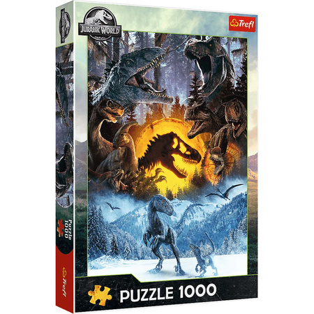 Puzzle Trefl 1000 W świecie Parku Jurajskiego 109399